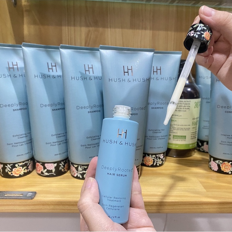 Tinh Chất Giúp Nuôi Dưỡng, Kích Thích Mọc Tóc, Ngăn Rụng Tóc Hush & Hush DeeplyRooted Hair Serum