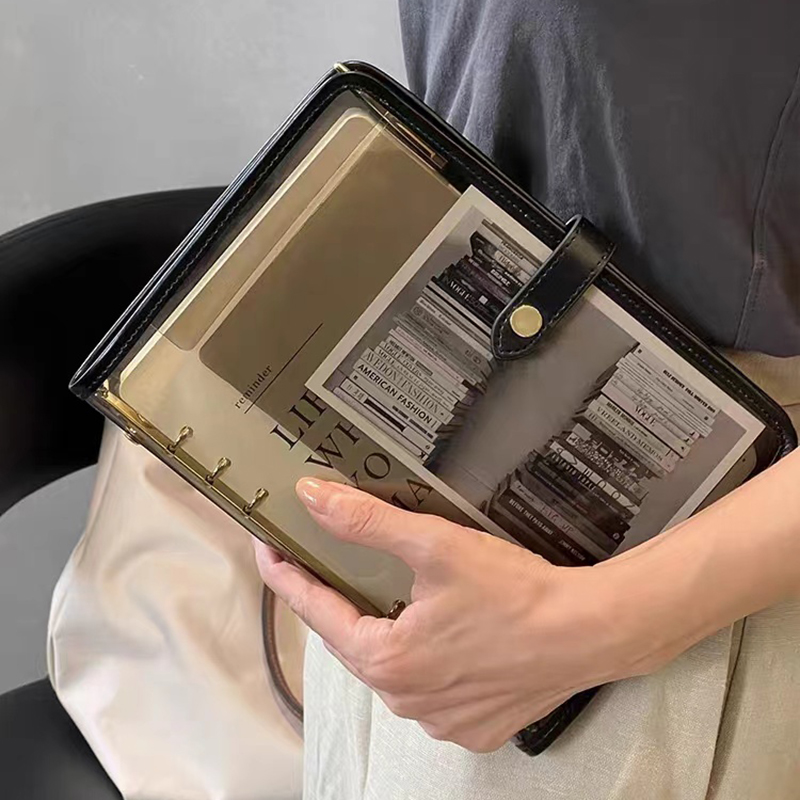 %E3%80%90GlowBound%E3%80%91A5%20A6%20Trandparent%20Binder%20Journal%20soft%20cover%20Notebook%20Diary%20Agenda%20Planner%20Advanced%20business%20Office%20work%20Notepad%20Stationery%20-%20Image%203