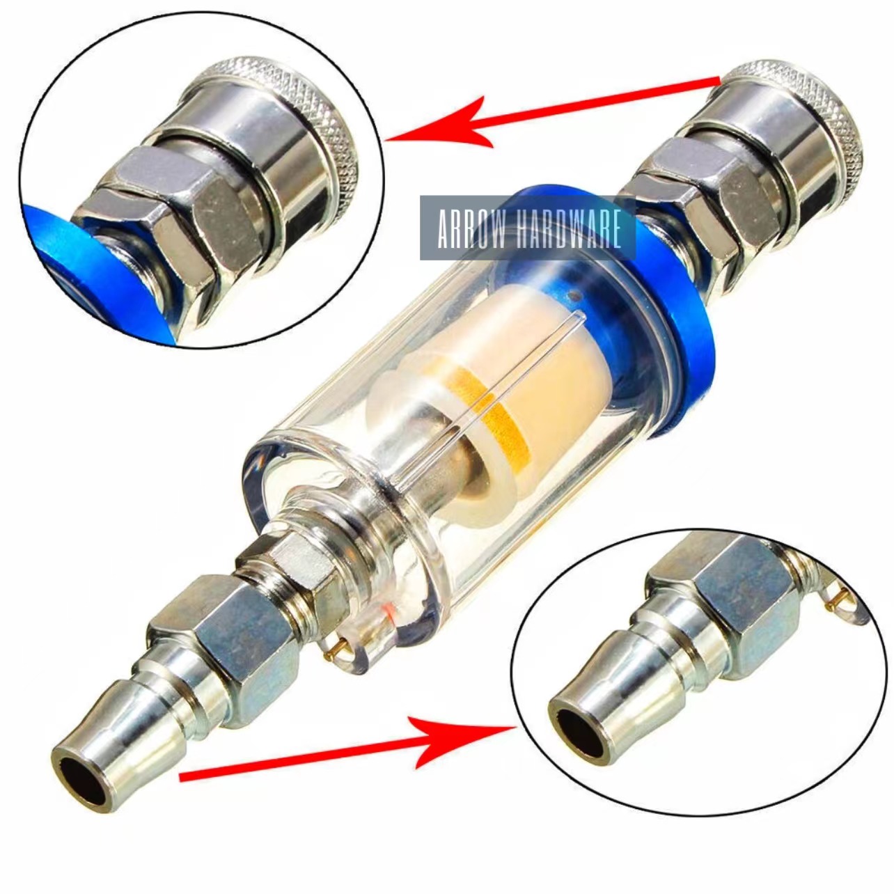 Bubble Water Oil Separator Air Filter For Air Compressor Seperator For