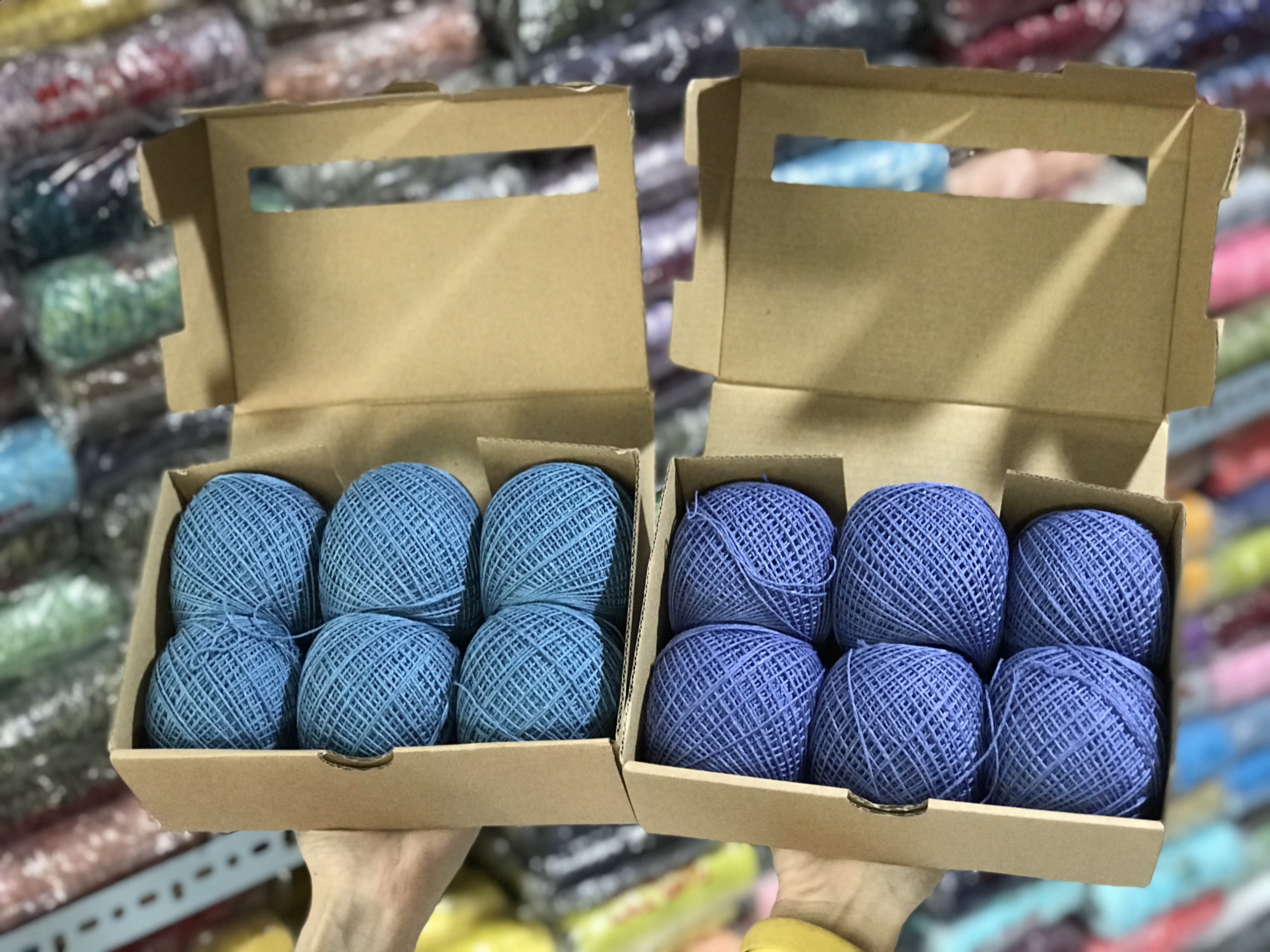Sợi Lace Cotton Craft Yarn 1mm nhẹ, mát
