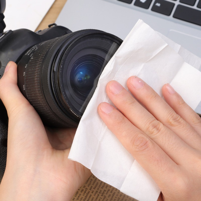 3 cái điện thoại vạn năng ống kính máy ảnh làm sạch ướt & khô giấy đa chức năng dùng một lần Màn hình máy tính thủy tinh làm sạch bụi mô