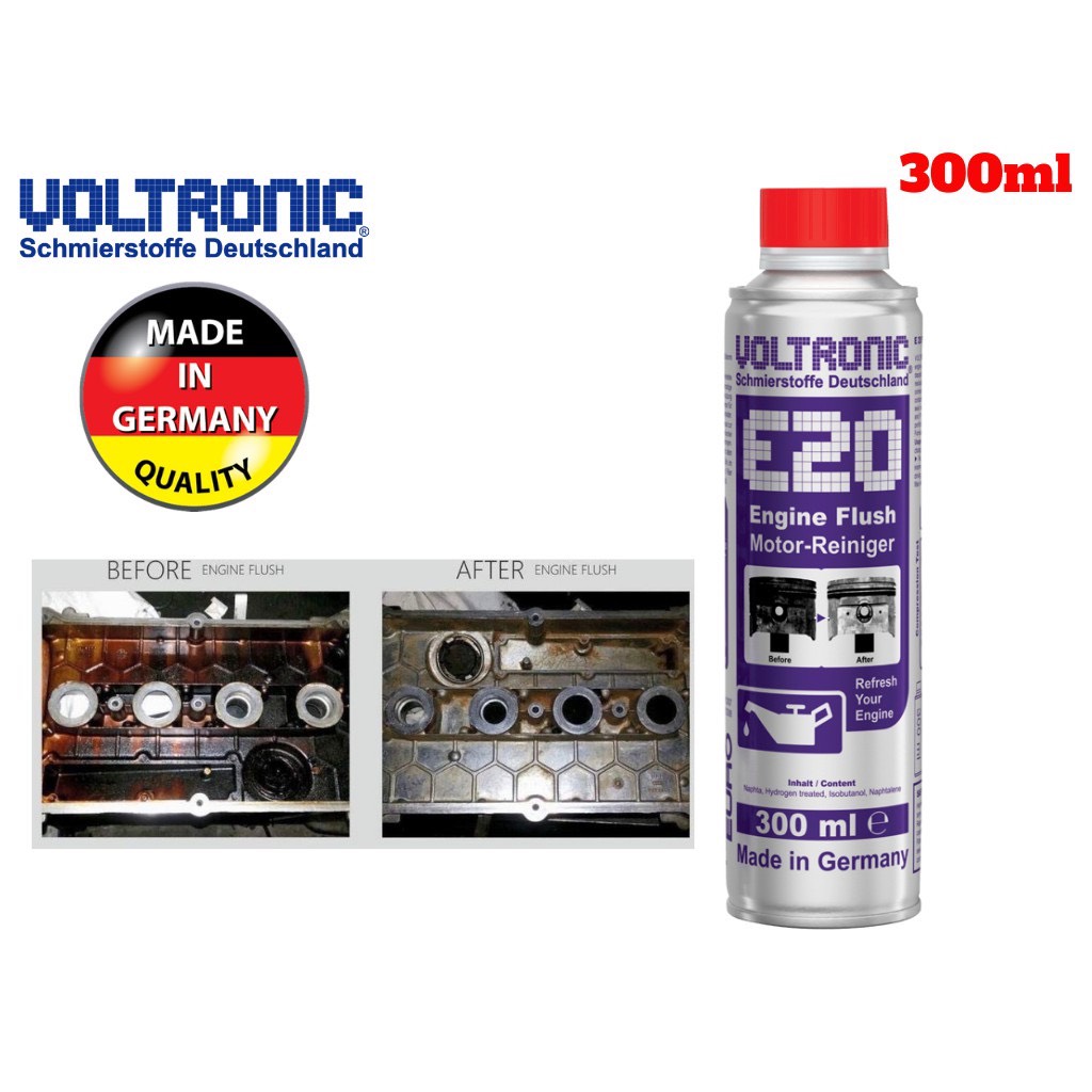 Dung dịch SÚC RỬA ĐỘNG CƠ VOLTRONIC E20 ENGINE FLUSH, Súc Nhớt, Làm Sạch Động Cơ Xe Máy Xe Ô tô