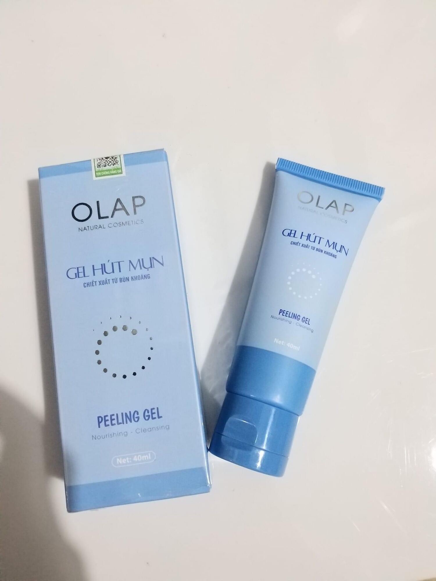gel lột mụn Olap sạch sẽ hết mụn