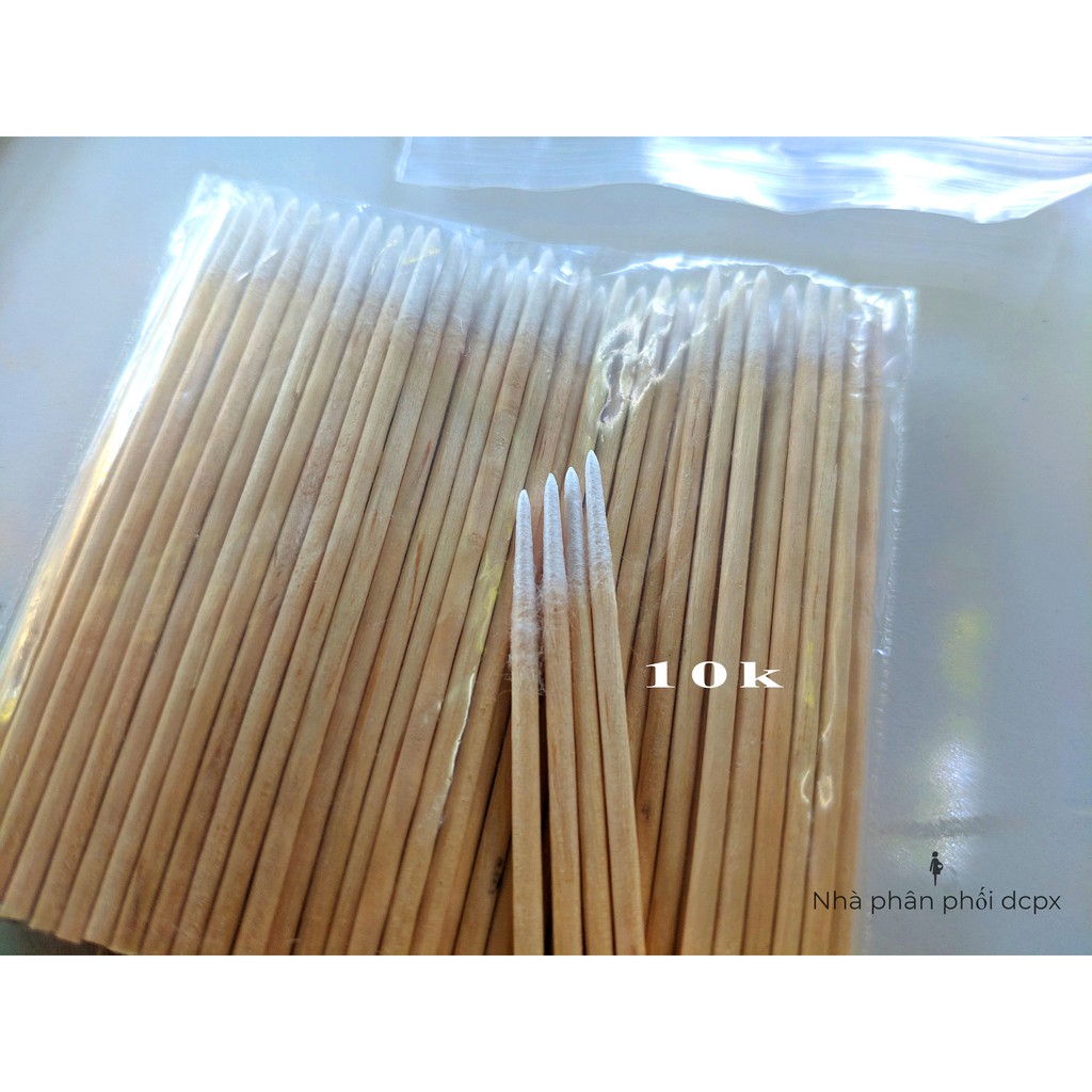 Tăm Bông Tre Ủ Tê Tạo Nét Vét Mực