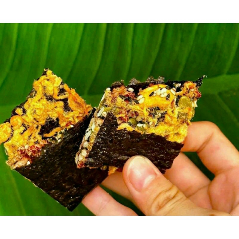 Rong biển kẹp hạt chà bông 500g