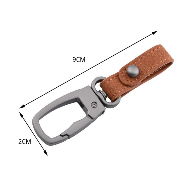 Handmade%20Leather%20Keyring%20DIY%20Car%20Keychain%20High%20Quality%20Charms%20Keychain%20Accessories%20Car%20key%20Chain%20Men's%20Waist%20Padlock%20Key%20Ring%20-%20Image%202