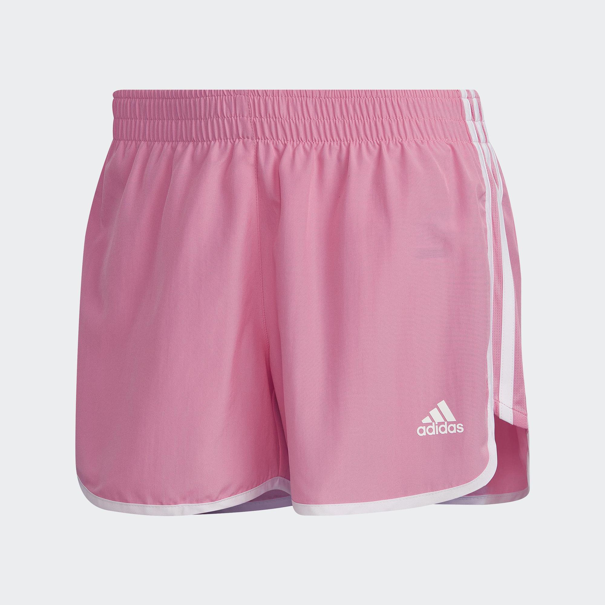 adidas Chạy Quần Short Marathon 20 Nữ Hồng HL1475