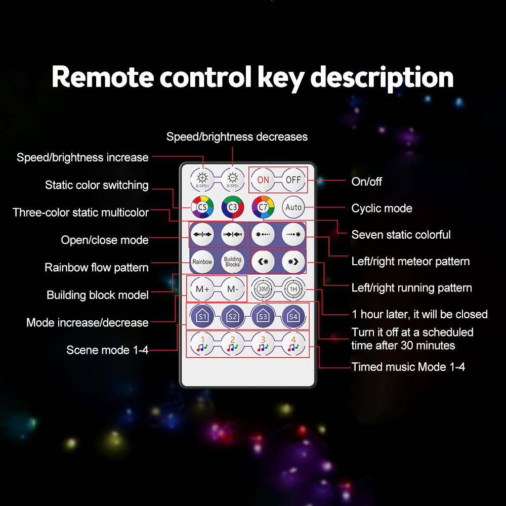 DIPPEUN DC 5~24V LED Controller RF Remote Wireless Controller For 2811 Dream Color Rainbow RGB LED Pixel Strip Panel Light