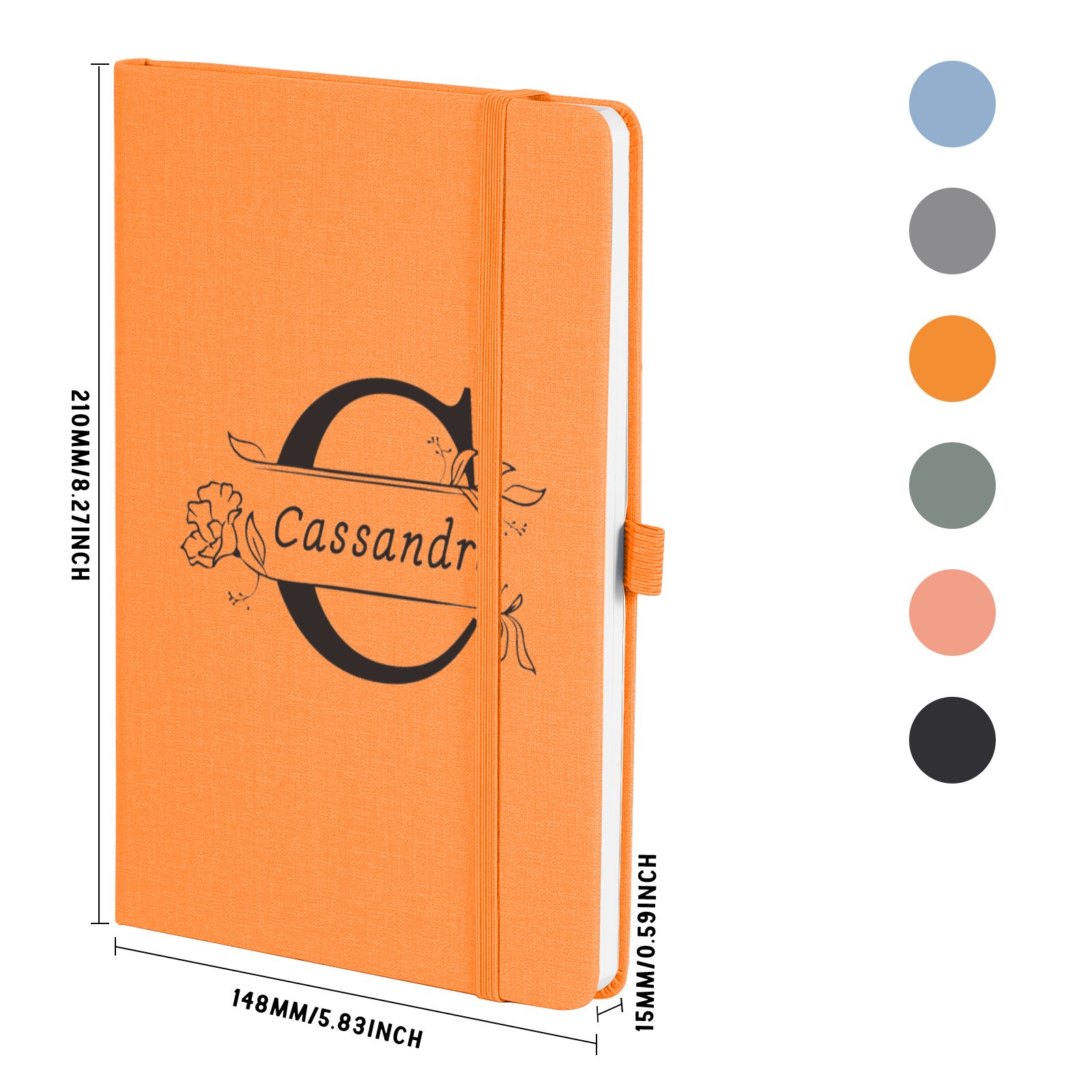 Personalized Notebook Eco Friendly Notepad Free Engraving Name Gift ...