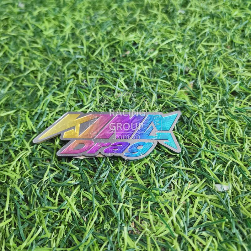 Tem titan logo Kingdrag dán xe máy