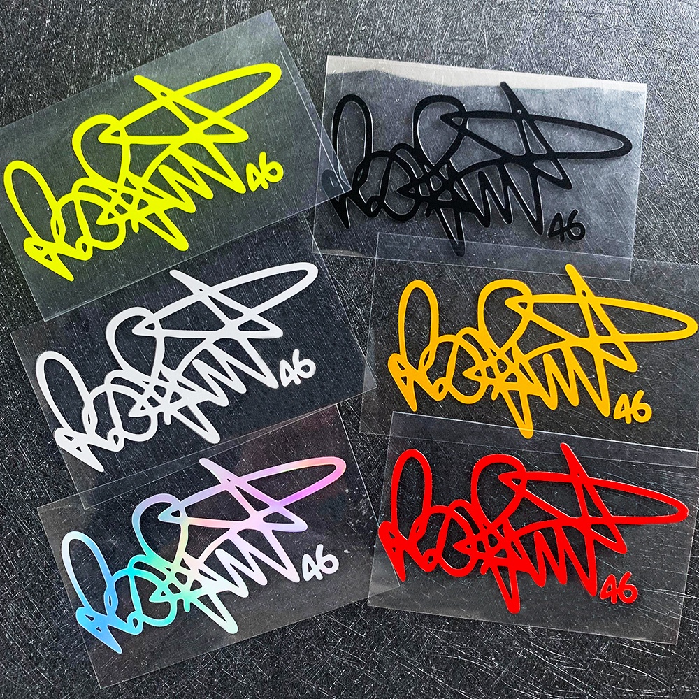 Motorcycle Sticker Signature Maker Rossi Signature Motorcycle Sticker Reflective Decal For Yamaha Mt 07 09 ...
