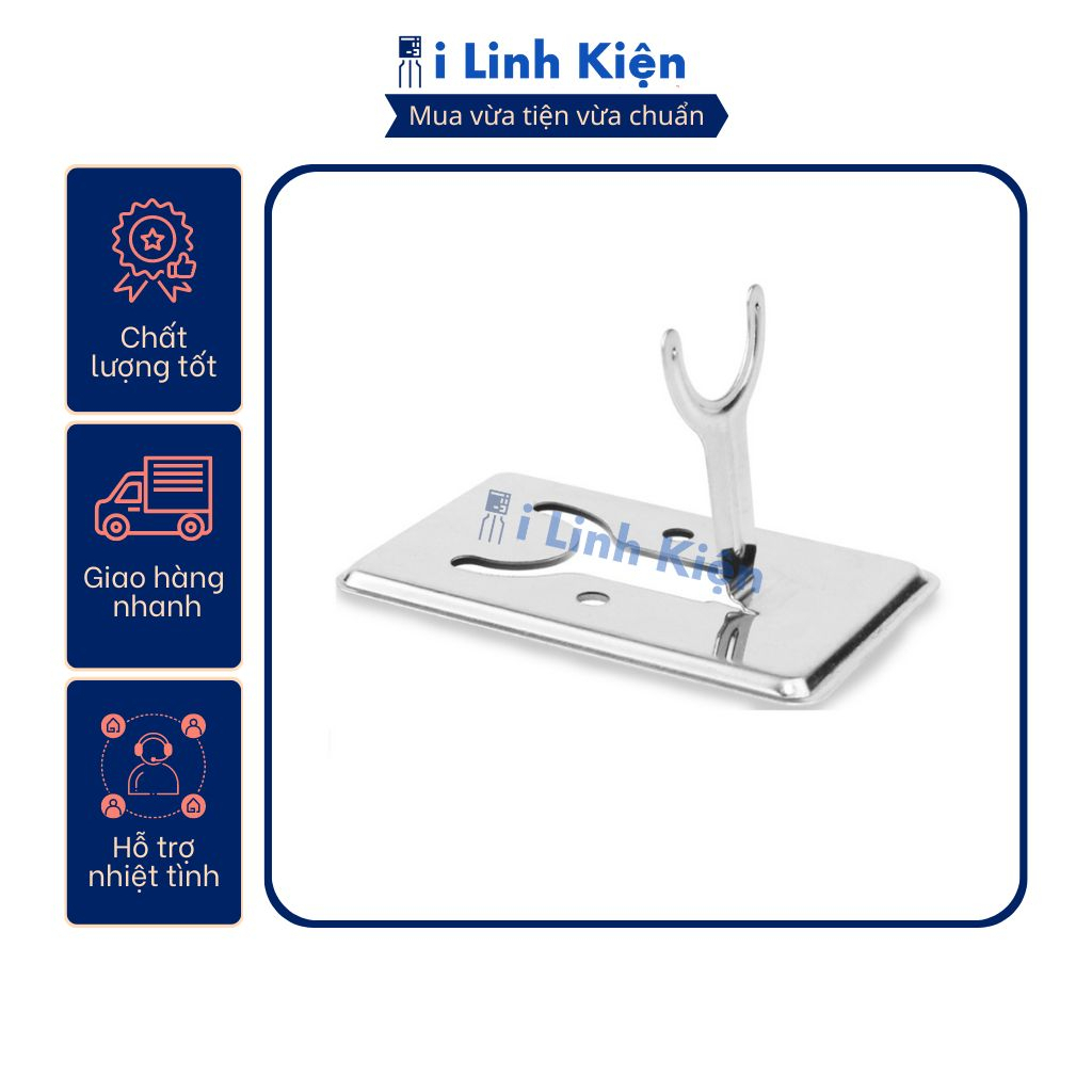 Giá đỡ, đế gác mỏ hàn mũi hàn mini bằng thép không gỉ chất lượng tốt.
