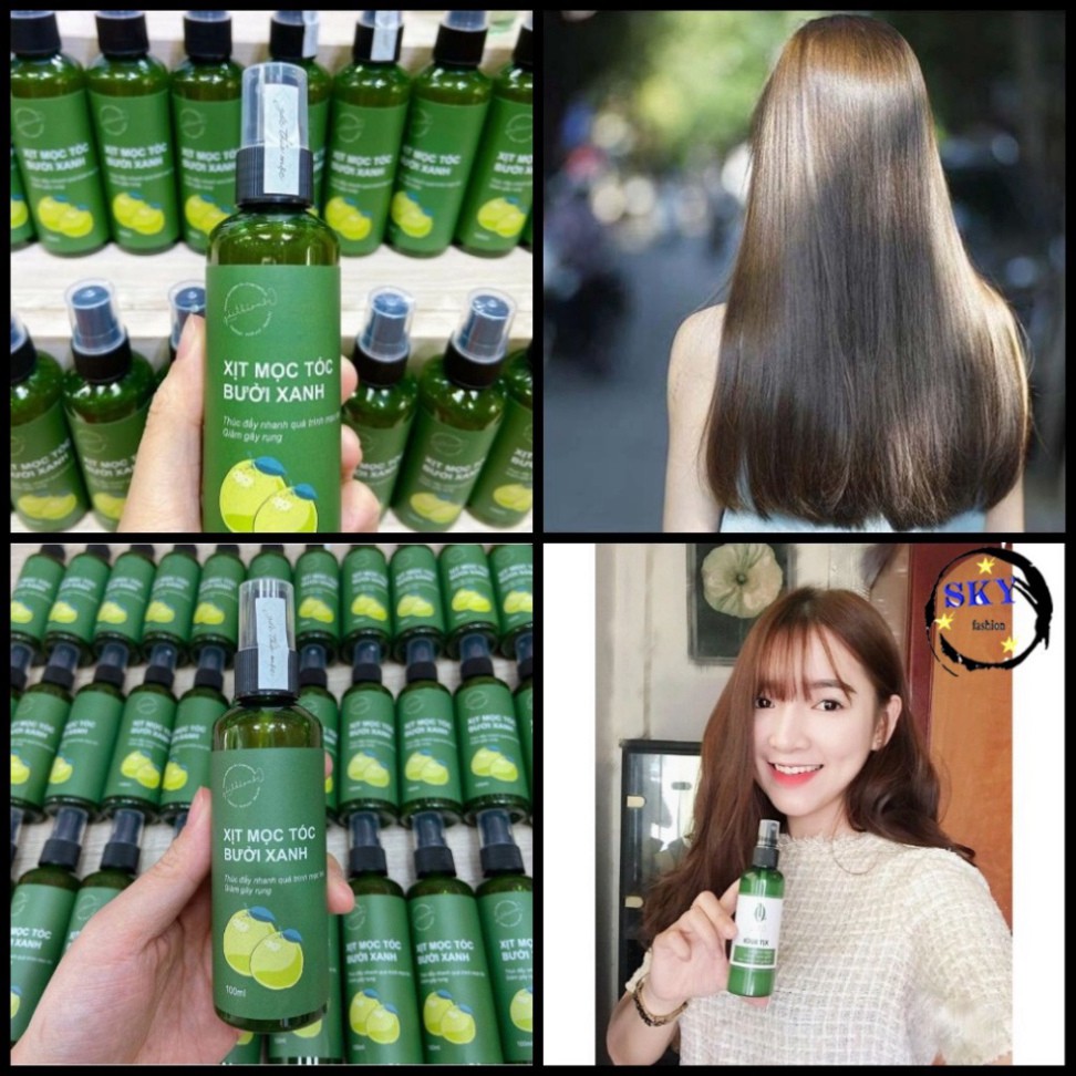 Xịt mọc tóc Bưởi Xanh (Góc Thảo Mộc)100ml