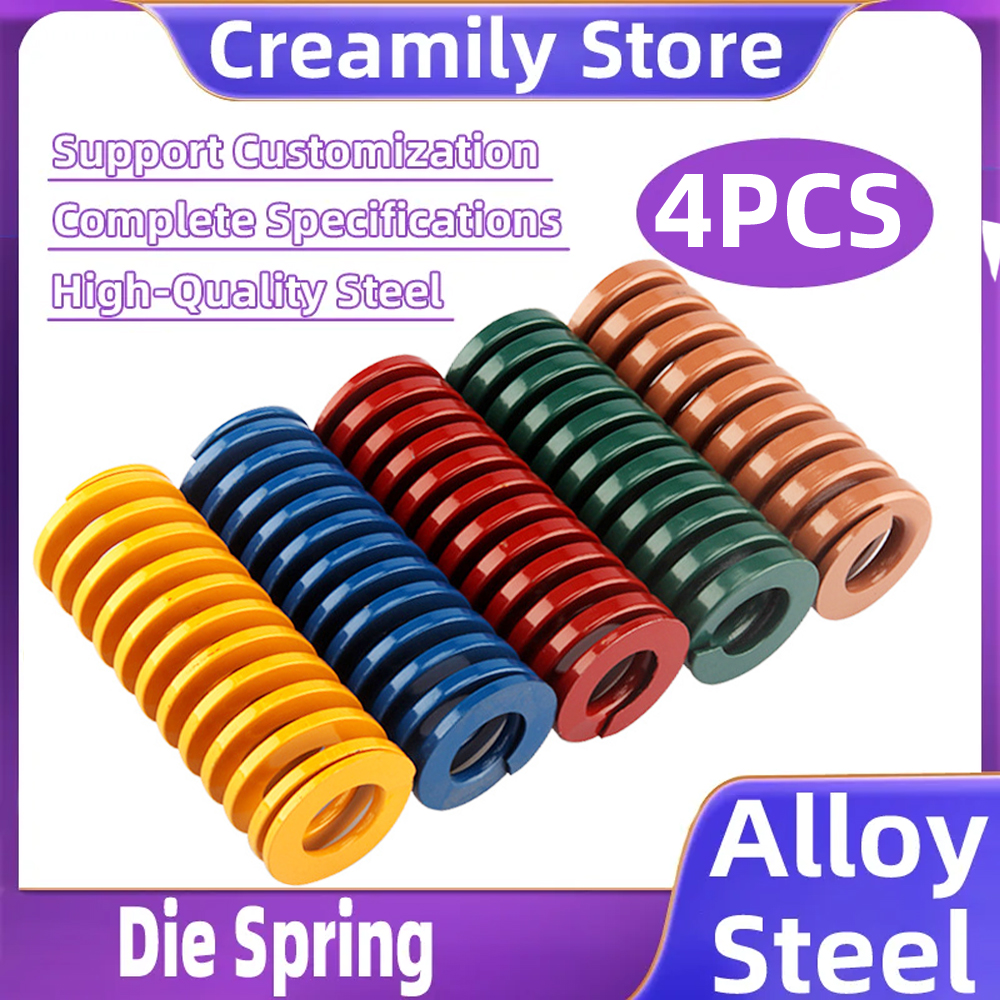 Creamily 4PCS Spiral Stamping Spring Coil Compression Spring Release ...
