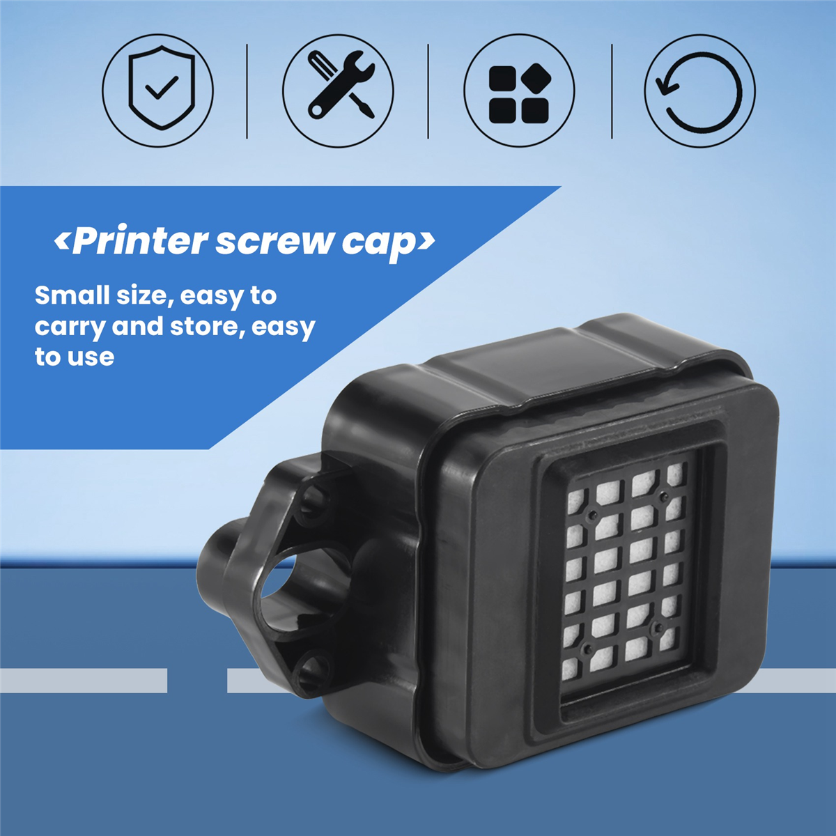 Printer Capping Top, Suitable for XP600 TX800 DX9 DX10 Print Head for Solvent Printer Capping Station