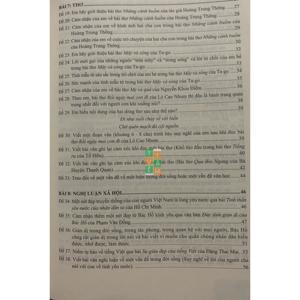 Sách - Những bài làm văn mẫu lớp 7 (Cánh diều)