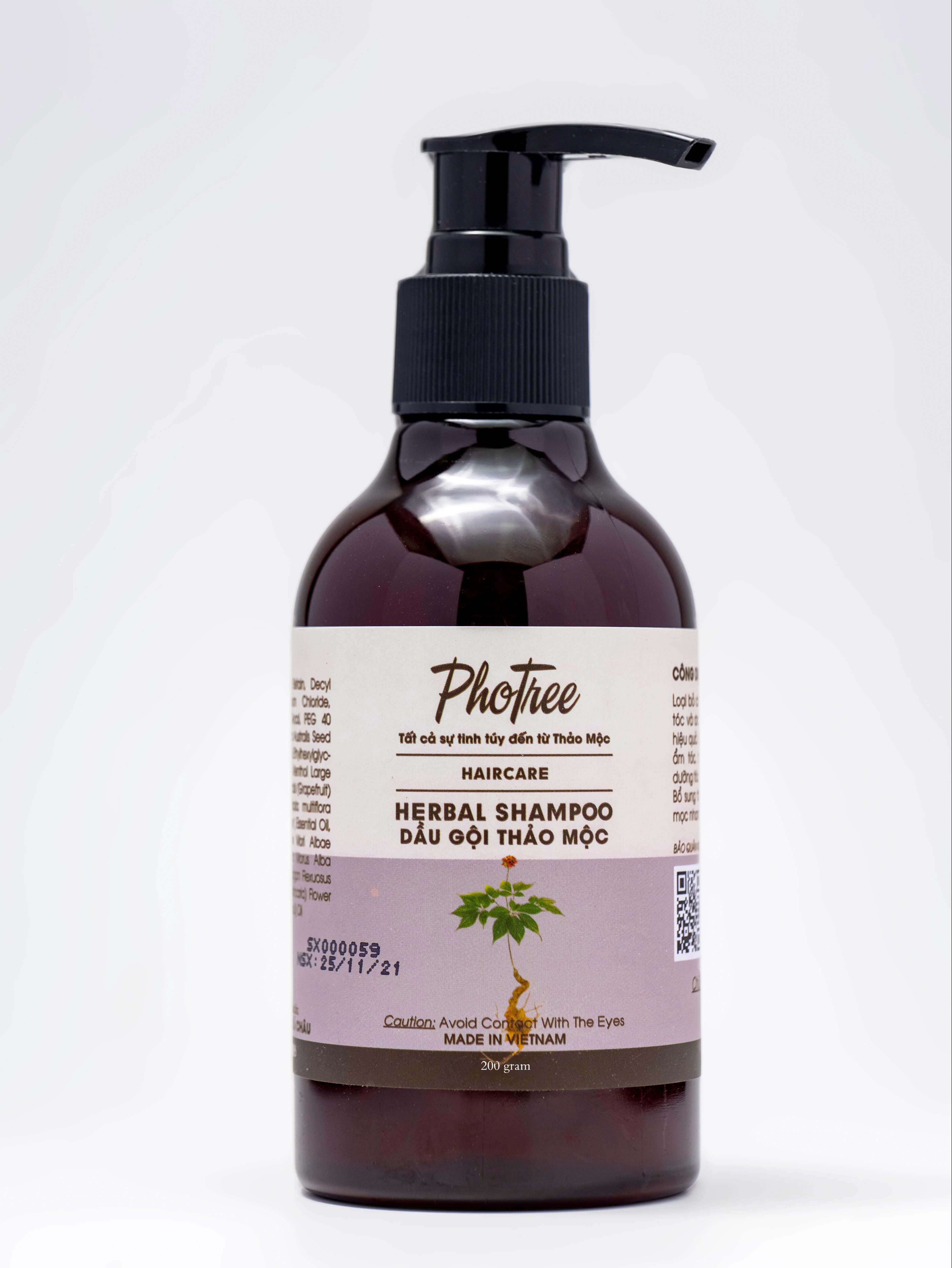 Combo Gội Xả Sâm Ngọc Linh PhoTree 200grams