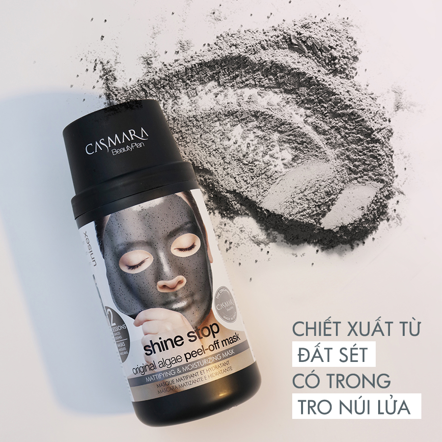Casmara Mặt Nạ Đen Kiềm Dầu, Mụn - Shine Stop Maskit