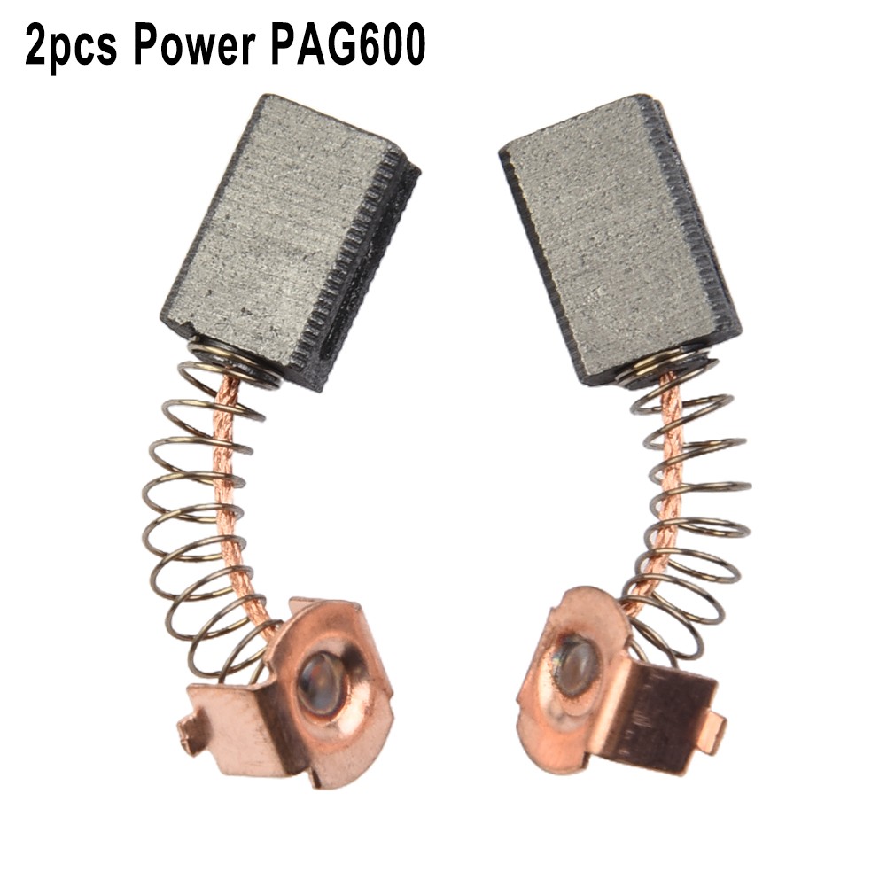 1 Pair Carbon Brushes Power PAG600 Electric Angle Grinder Replacement Carbon Brushes Motors Spare Parts