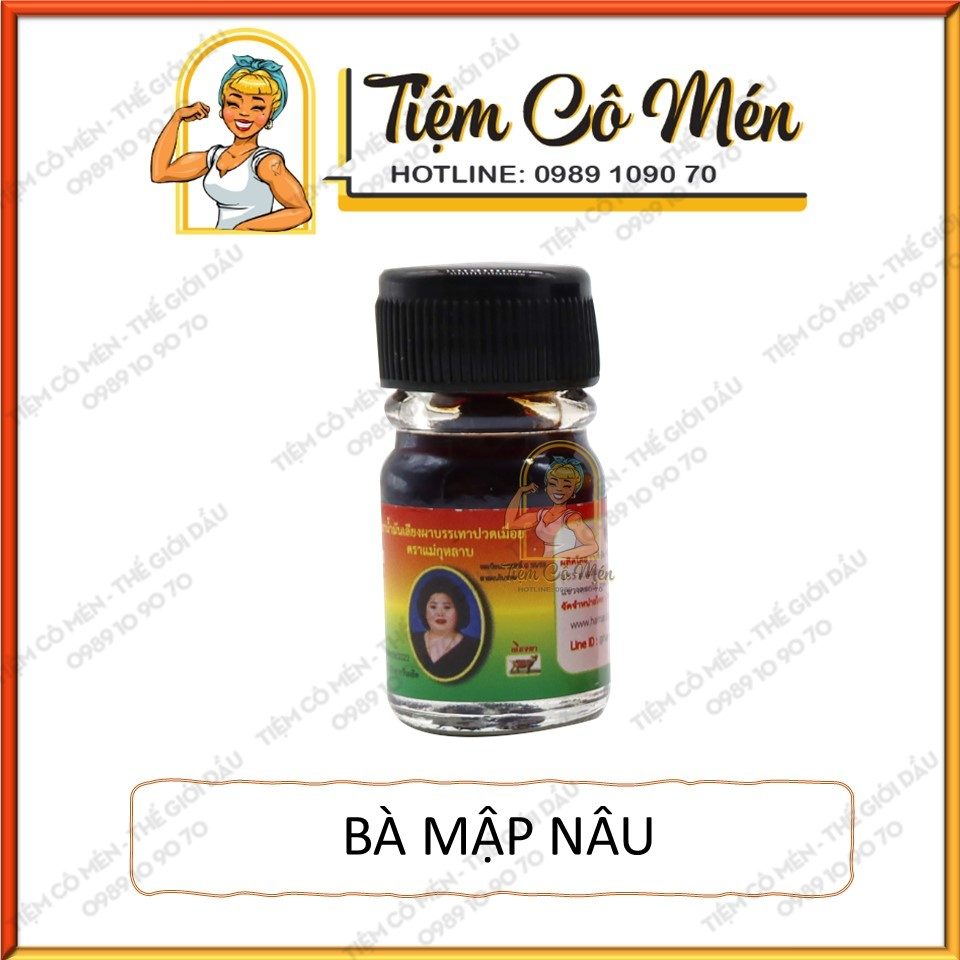 Dầu gió bà mập - 5ml&23ml - đủ mùi