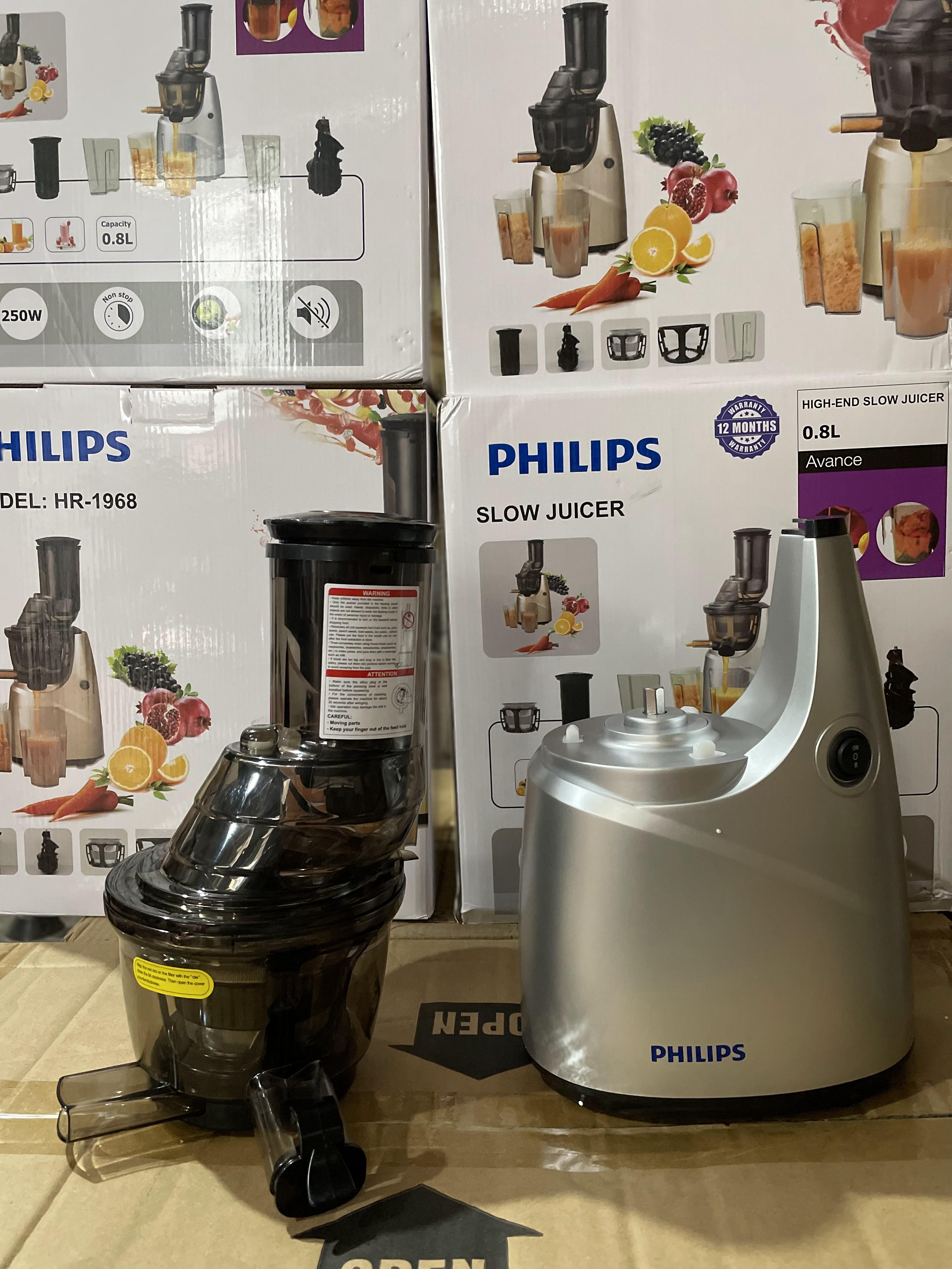 Máy ép chậm Philips HR-1968, máy ép chậm philips