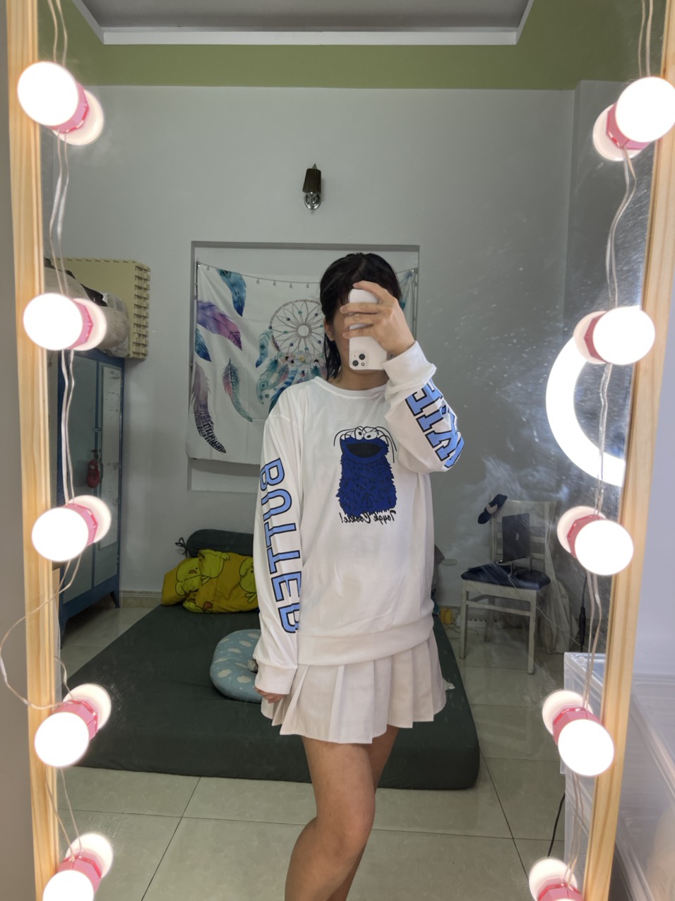 [HCM]Áo Thun Unisex Nam Nữ Form Rộng Tay dài Thời Trang Hàn Quốc HOẠT HÌNH CON RỐI Độc Đẹp Vải Dày Mịn Thoáng Mát Thiết Kế Thời Trang Kiểu Dáng Năng Động Trẻ Trung