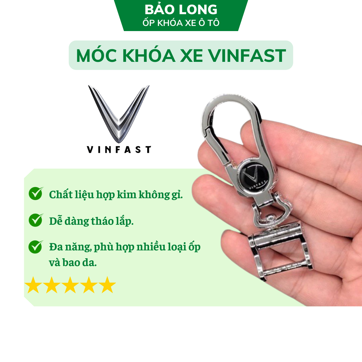 Móc chìa khoá xe Vinfast