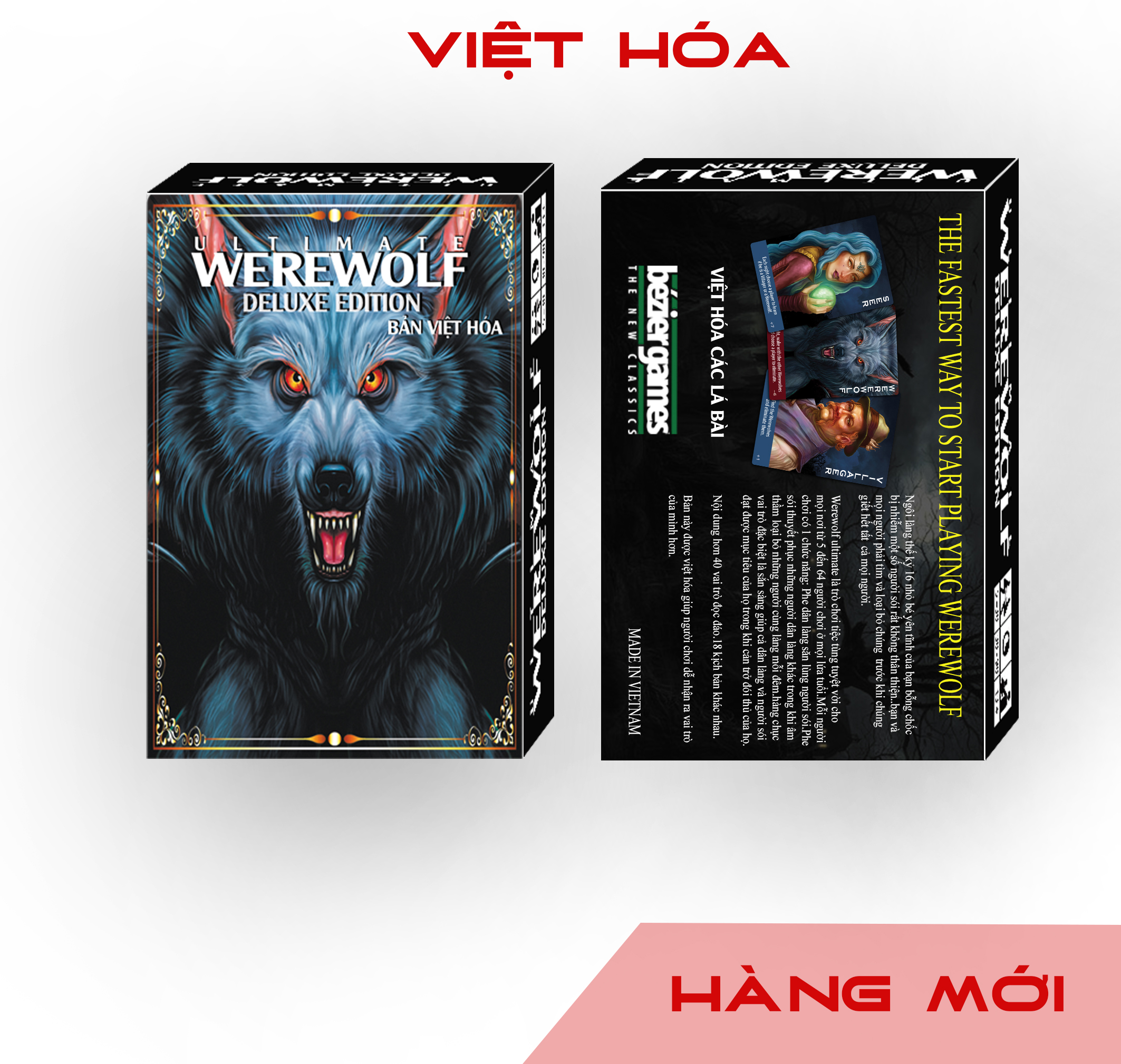 Bộ bài ma sói ultimate việt hóa phiên bản mới
