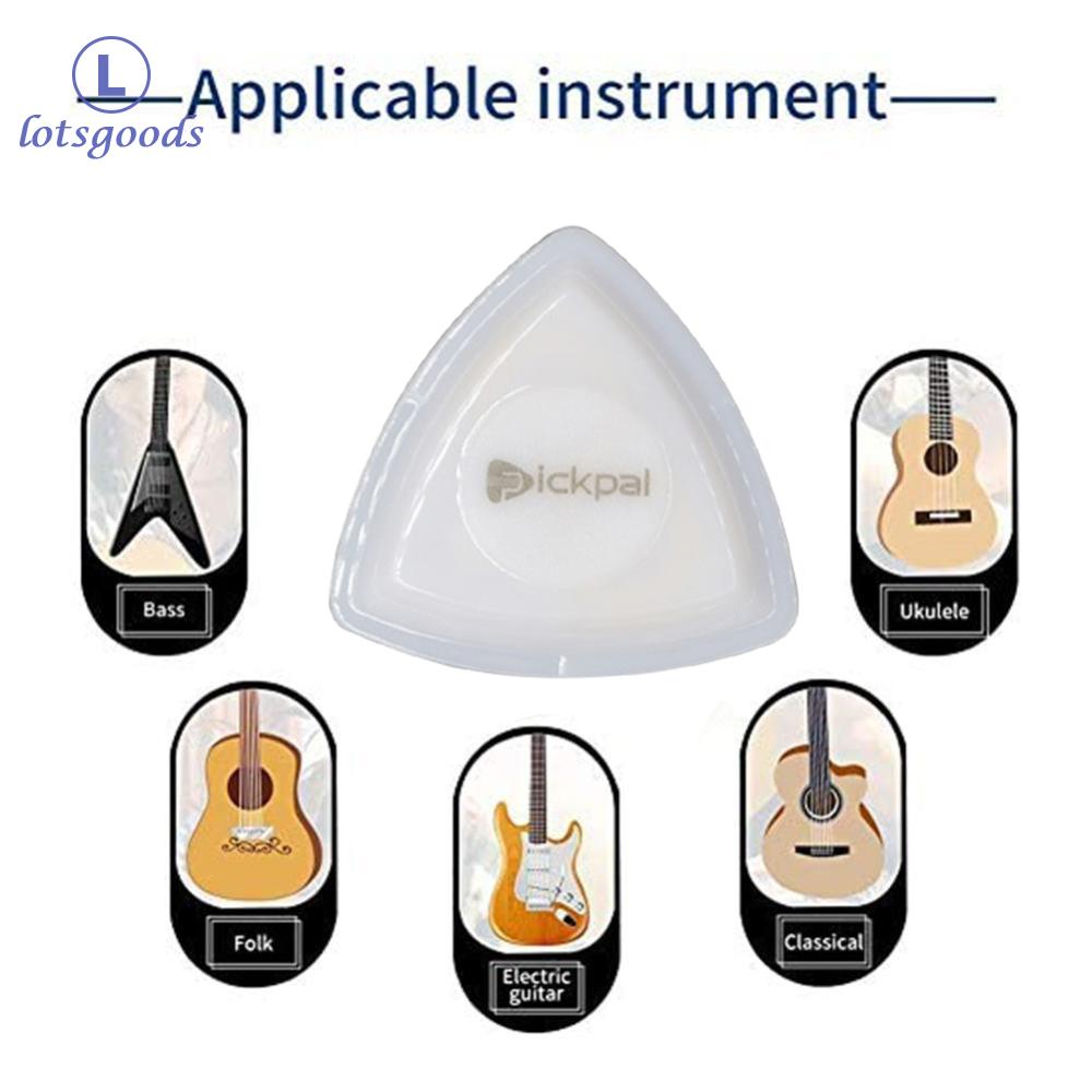 Glowing Acoustic Guitar Picks with LED Light Touch Luminous Guitar Accessories