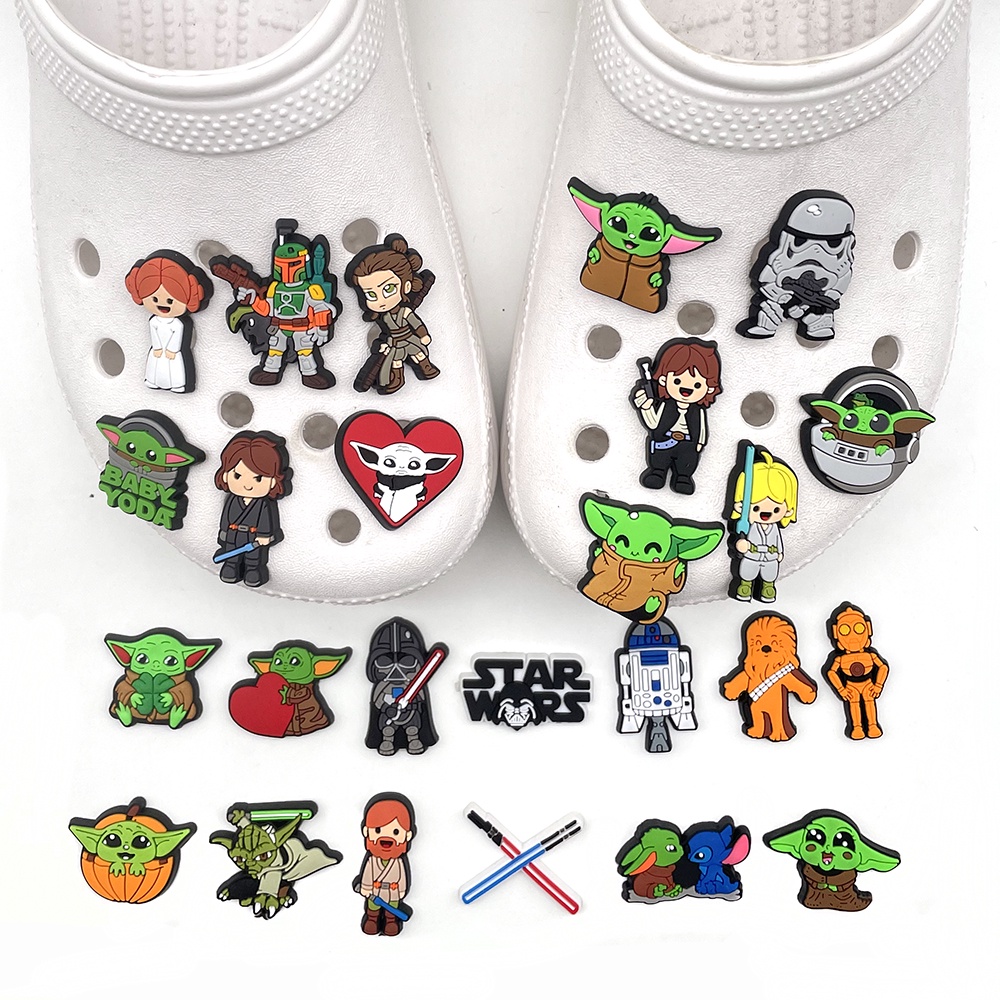 Croc charms best sale star wars