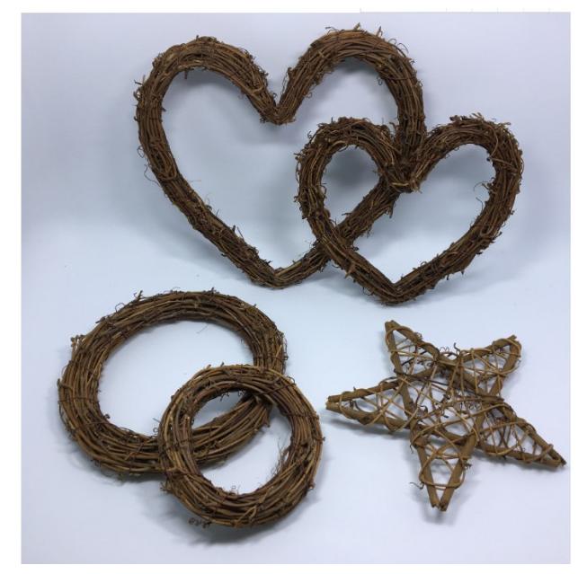 Vòng cỏ bện tròn handmade (nhiều kích thước) tự chọn GIÁ 1 CÁI