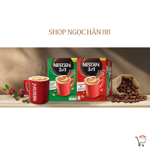 Cà Phê Nescafe 3in1 Hộp 18 gói x16gr