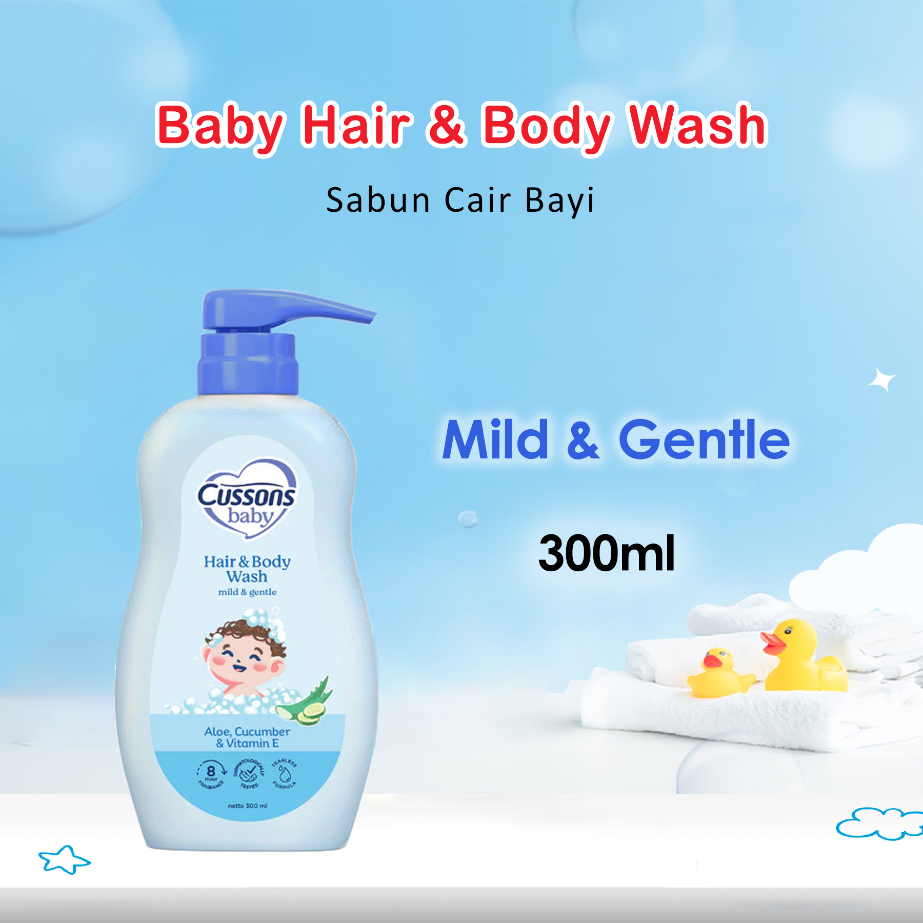 Liquid Soap Cusson Baby Newborn Hair And Body Wash Cussons Baby