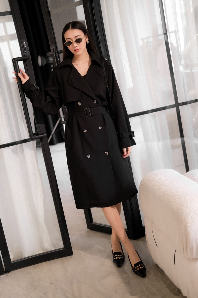 RUBIES Khoác Kiểu New Trench Coat
