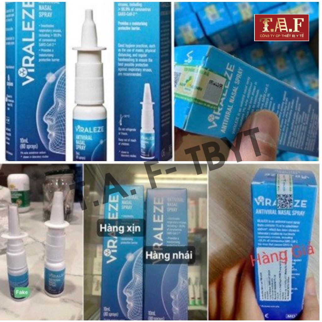 Xịt mũi viraleze Starpharma Úc 10ml chính hãng