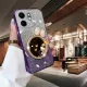 New Phone case infinix Smart 9 Back cover with Bow Makeup Mirror Luxury Shiny Gradient Clear Plating Glitter Girls Slim For infinix Smart9 case. 