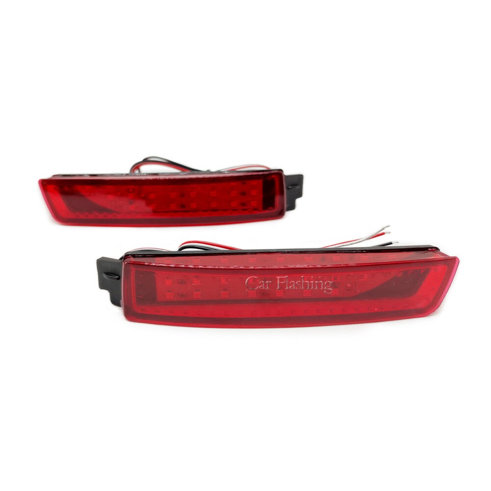 2pcs car led rear fog lamp brake light rear bumper lamp for nissan sentra sylphy 2012 2013 2014 2015 2016 2017 2018 2019