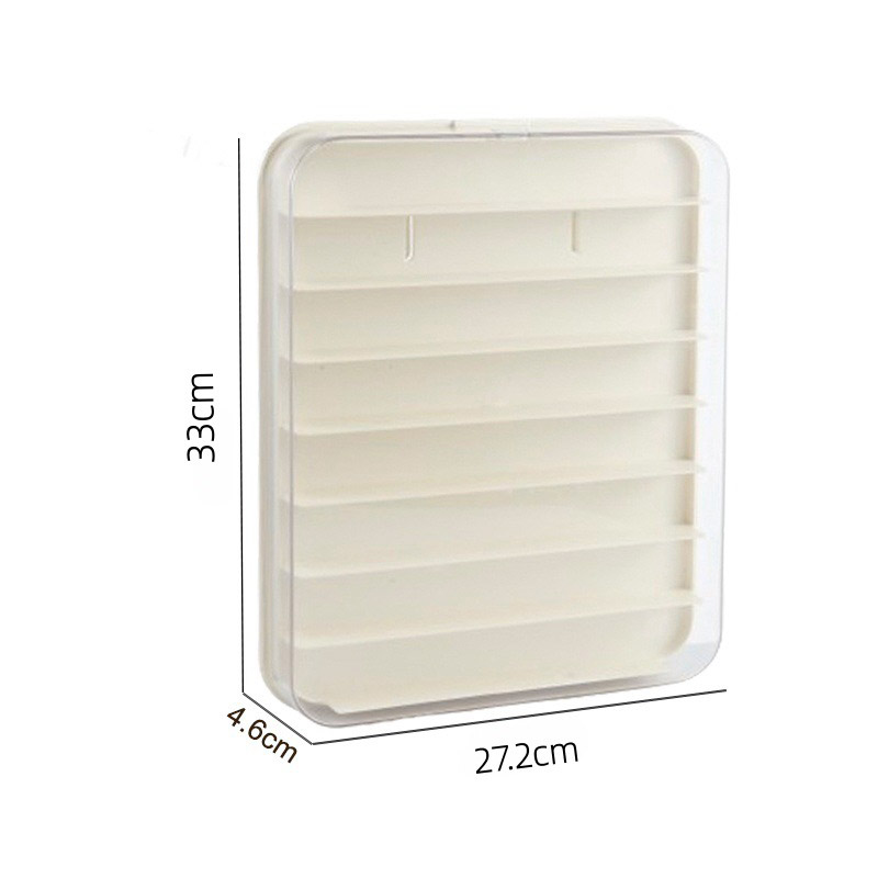 Storage display shelf Wall hanging transparent plastic hand display box