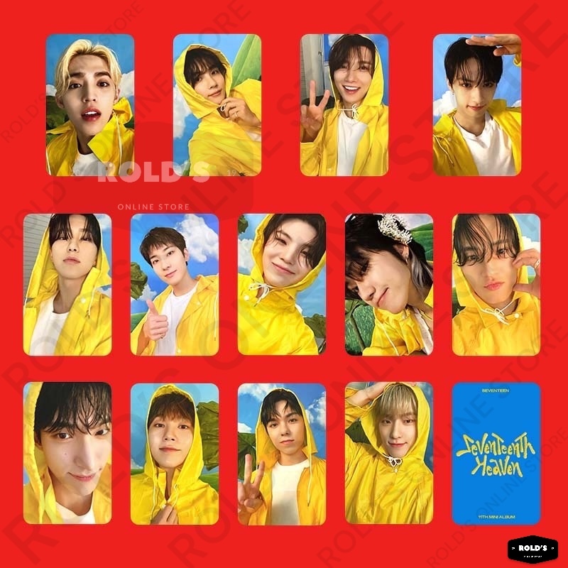 5-13pcs/set] SEVENTEEN Seventeenth Heaven UNOFFICIAL Photocards