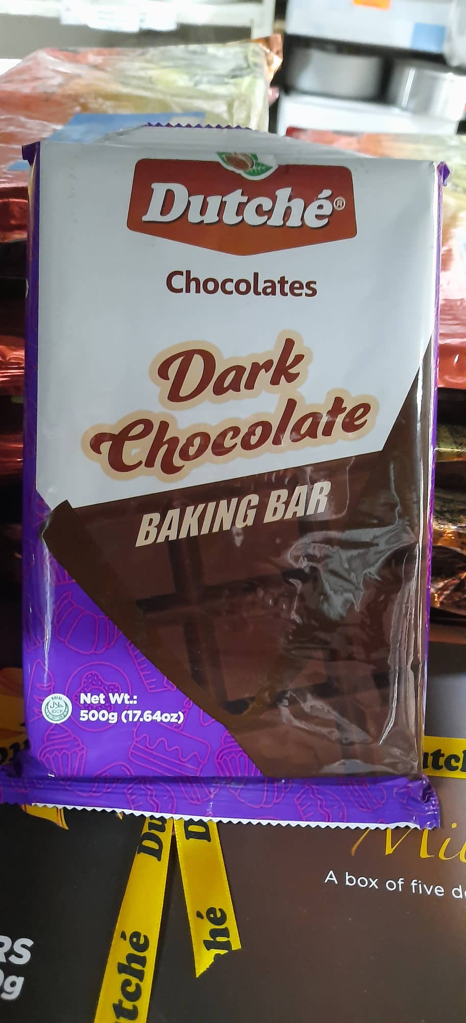 Dutche Dark chocolate baking bar 500g Lazada PH