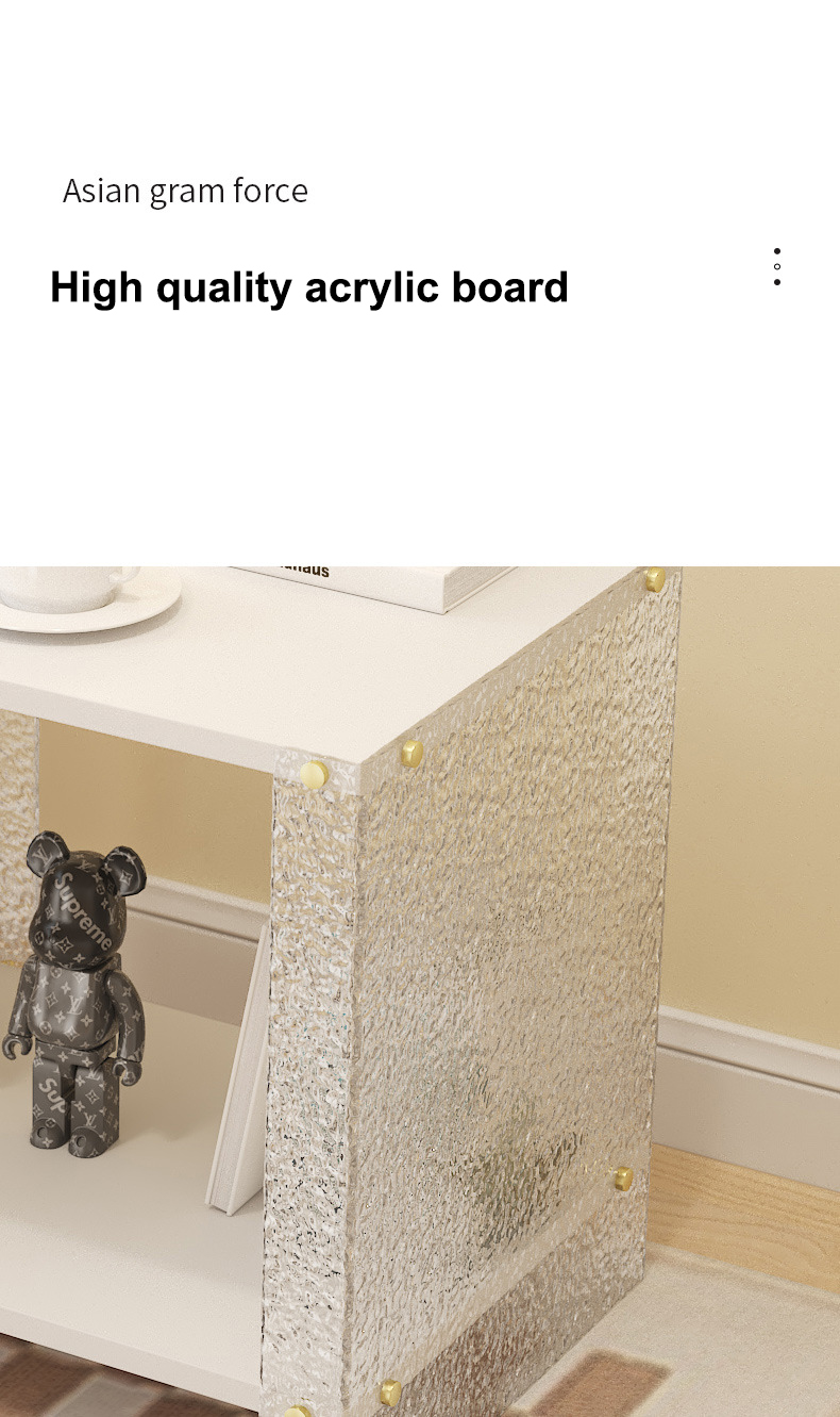 Tea table, living room table, sofa table, center table, Bedside table, sofa center table, coffee table, sofa table Acrylic table, minimalist living room table, 2-story coffee table, 2-story reception table, modern style, sofa table, minimalist style table