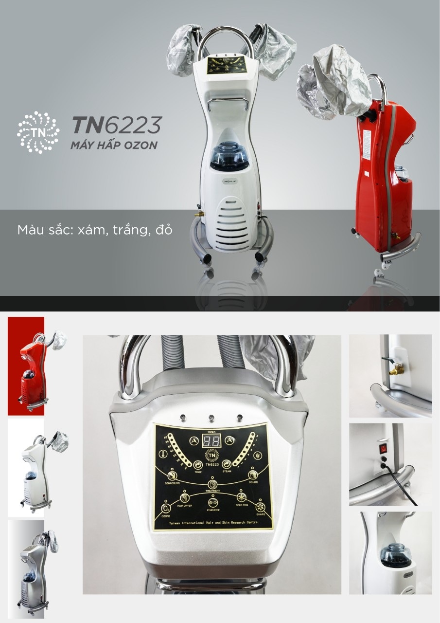 Máy hấp dầu Ozone 2 đầu TN6223