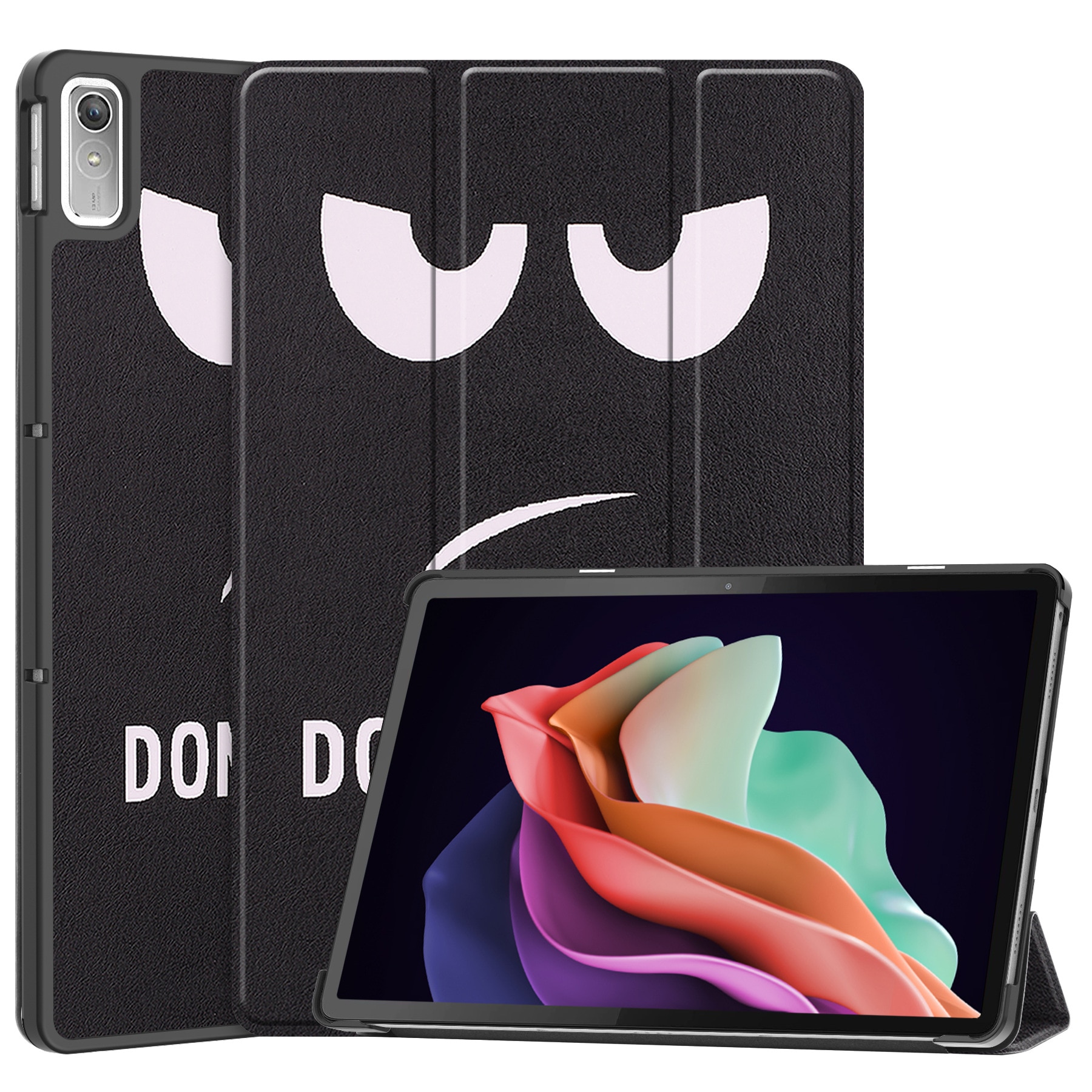 For Lenovo Tab P11 2nd Gen 11.5 Tablet Case 2022 TB350FU Folding Stand  Smart Cover for Xiaoxin Pad Plus 2023 funda+Film+Pen Tablet protective Case