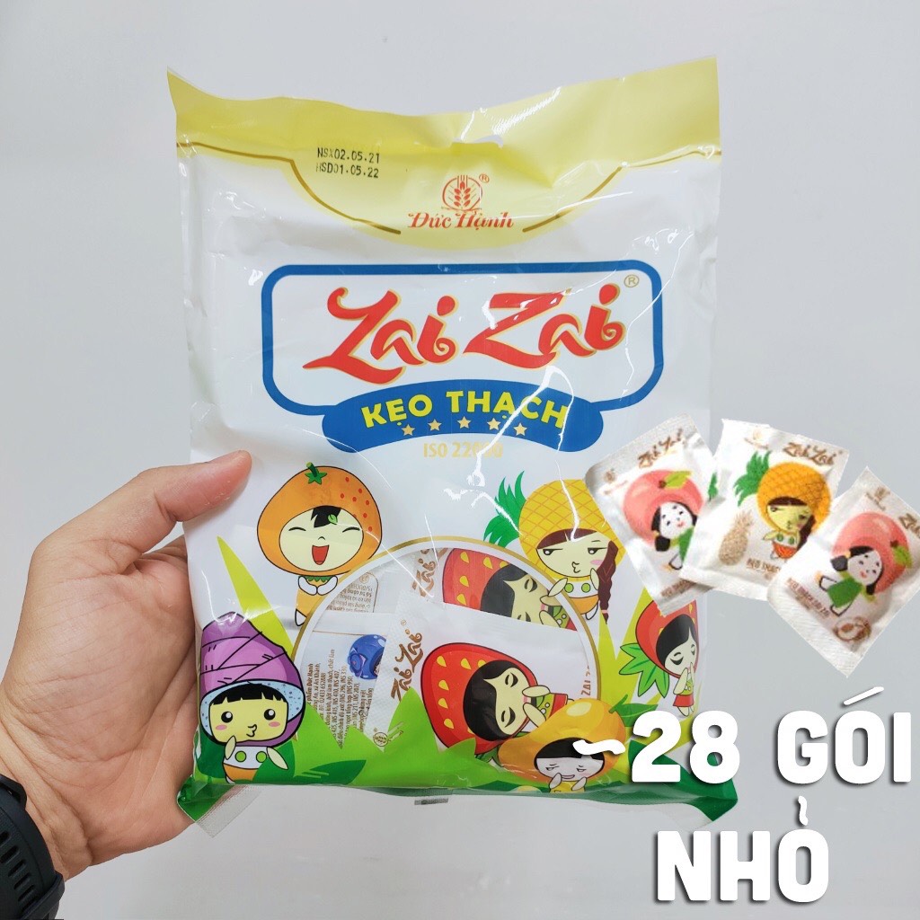 Kẹo Thạch Zai Zai Đức Hạnh Túi 350g