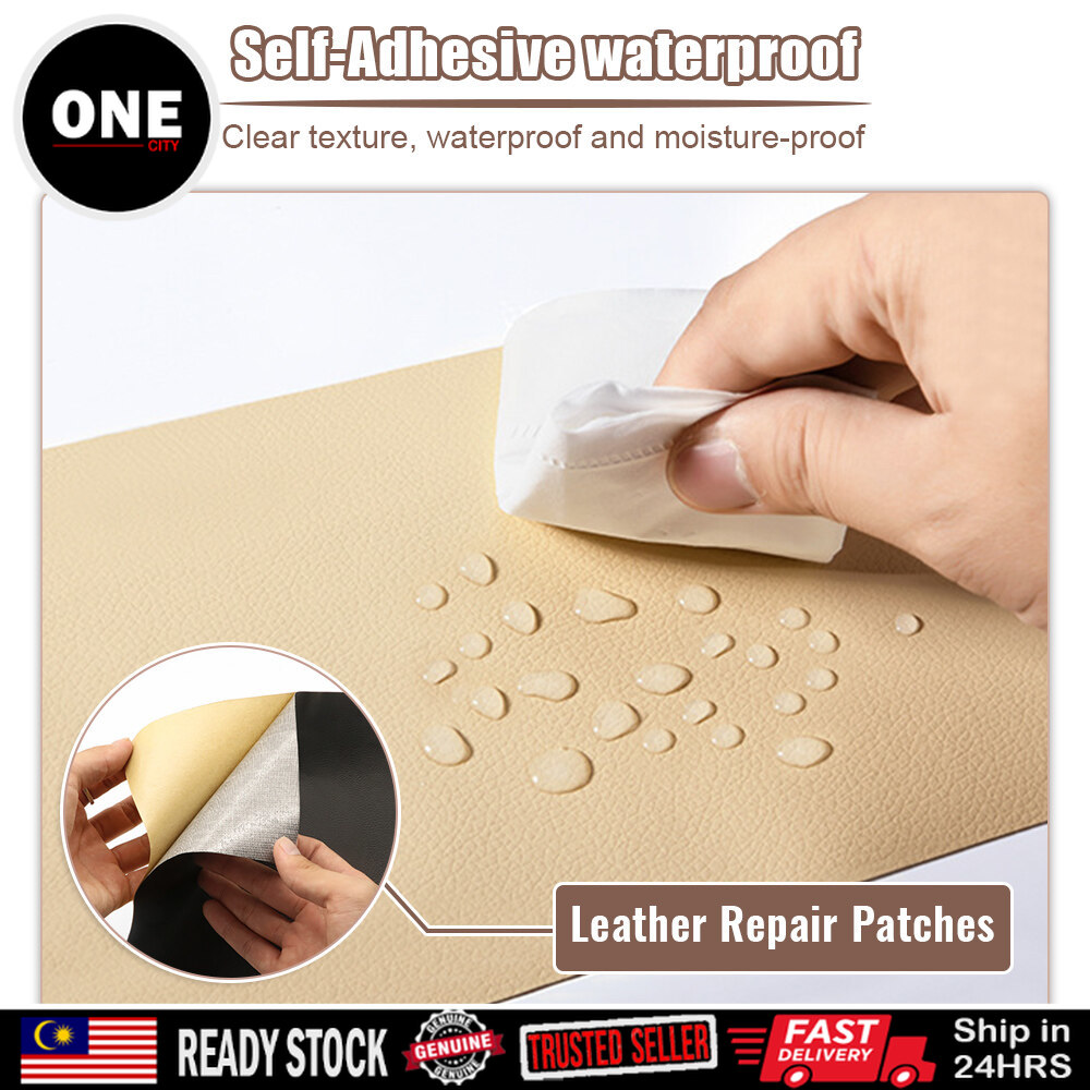 1Pc 10x20cm Self Adhesive PU Leather Patches DIY Fabric Repair