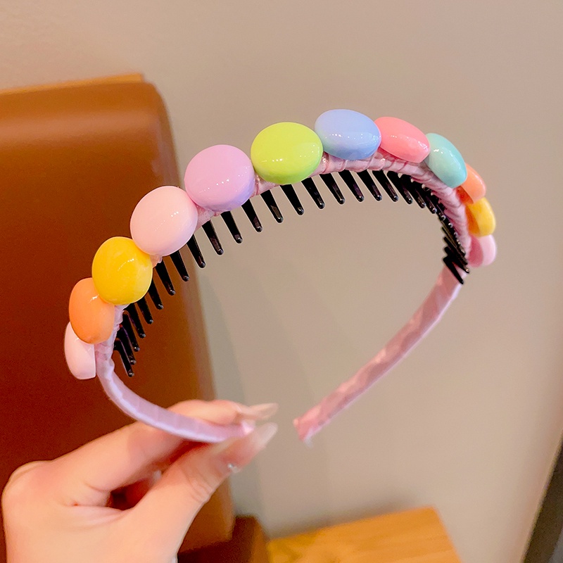 Korean Style Girls' Cute Flower Non-slip Headband Hair Accessories