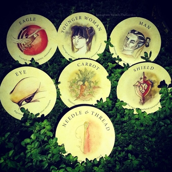 [Tarot] Tea Leaf Fortune Cards -  Lá trà Bói bài