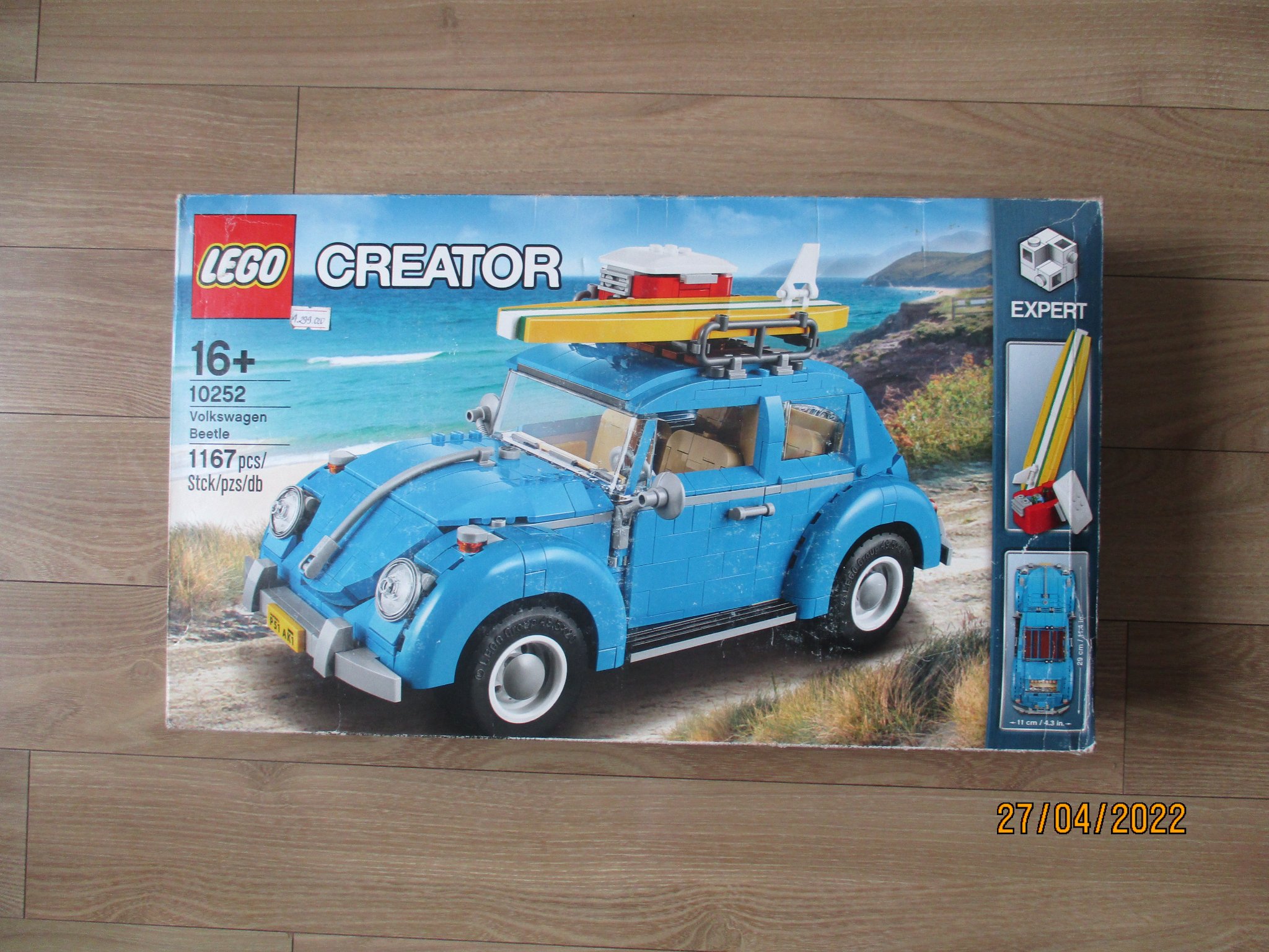 LEGO Creator Expert 10252 Volkswagen Beetle (1167 Pieces) (Genuine LEGO)