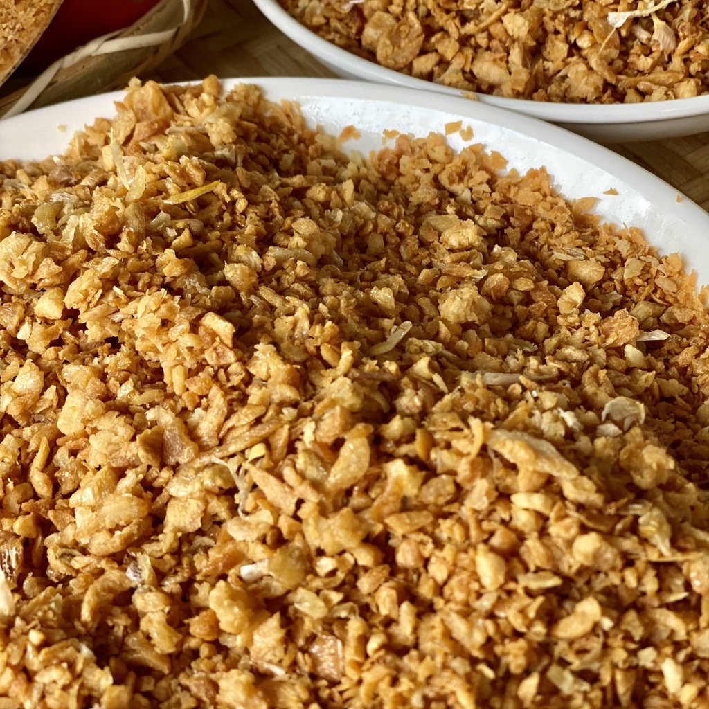 Tỏi Phi Sạch ÔNG BỐN - Thơm, Giòn, Nguyên Chất 100% (300g)