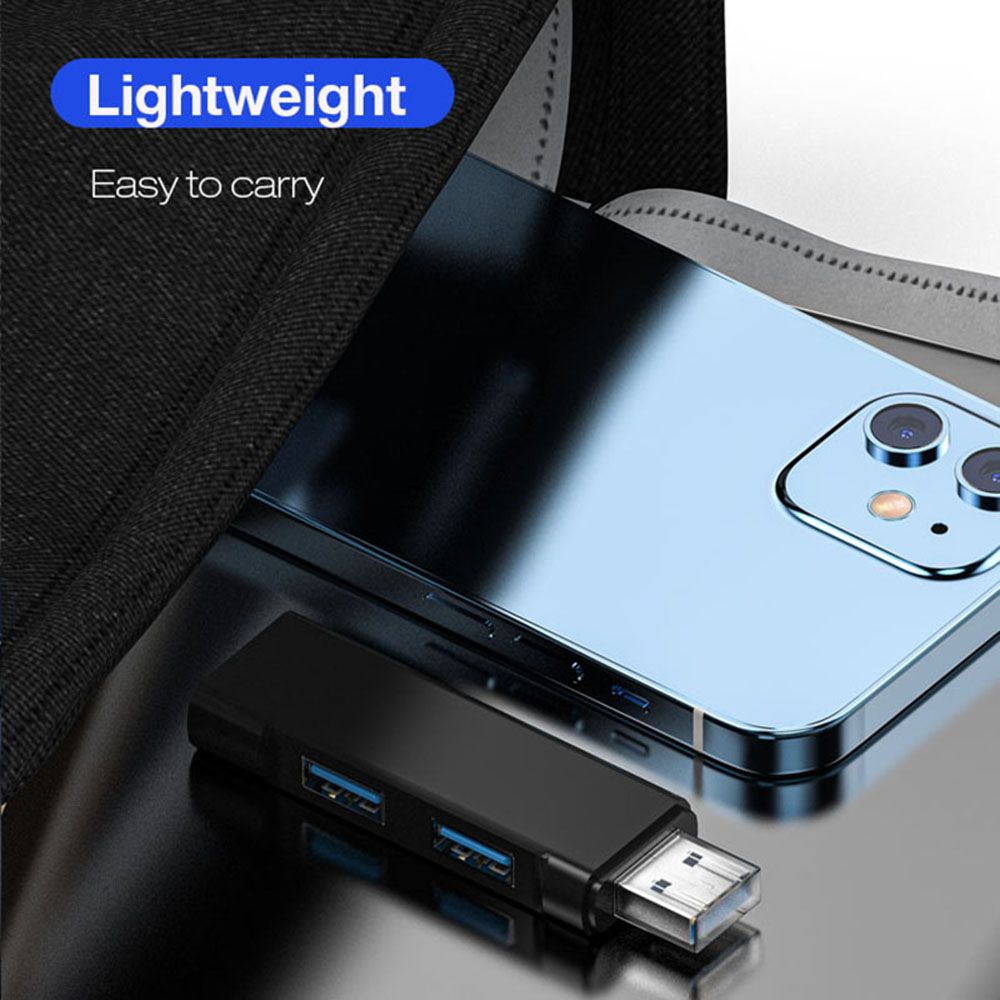 IRCTBV High Speed Adapter Splitter Data Transfer USB Expander USB 3.0 Hub OTG